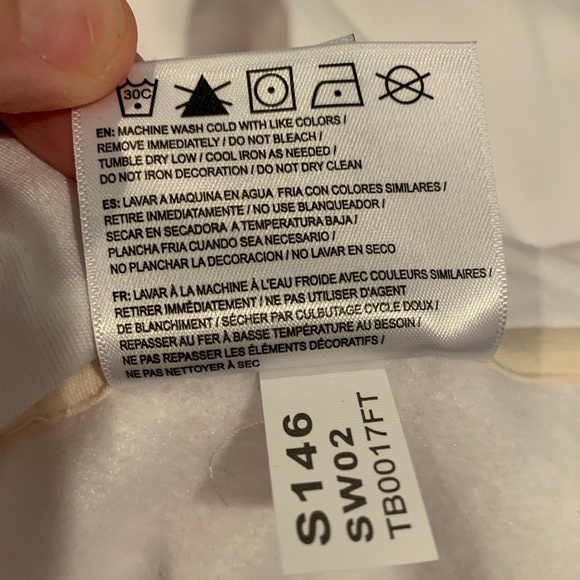 K-Swiss Original Fleece Hoodie in Stark White NWT - Picture 6 of 7